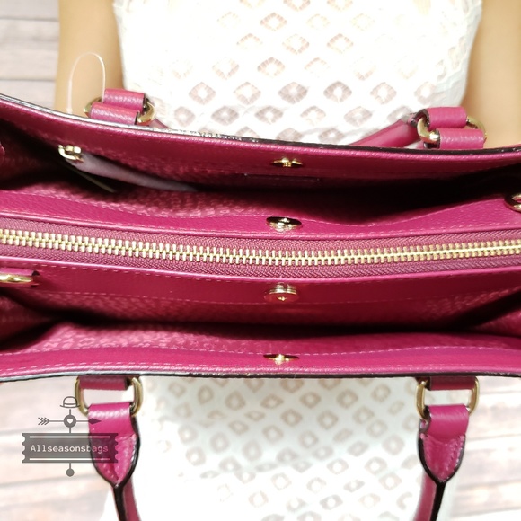 Kate Spade Lise Mulberry Satchel Rioja - Picture 6 of 8